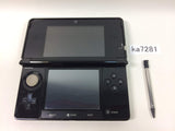 ka7281 Nintendo 3DS Clear Black Console Japan