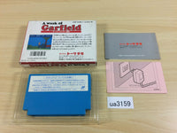 ua3159 A Week of Garfield BOXED NES Famicom Japan