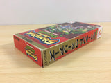 ua7064 TMNT Turtles Mutant Warriors BOXED SNES Super Famicom Japan