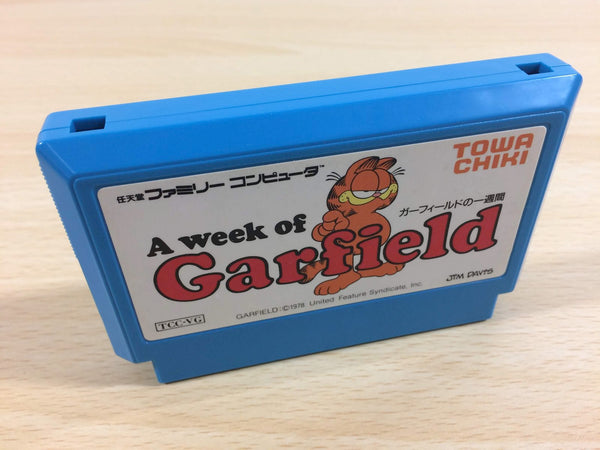 ua3159 A Week of Garfield BOXED NES Famicom Japan – J4U.co.jp