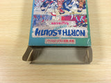 ua5140 North & South BOXED NES Famicom Japan