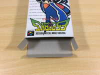 ua7249 Esparks Ijikuu Kara no Raihousha BOXED SNES Super Famicom Japan