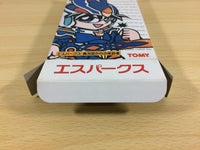 ua7249 Esparks Ijikuu Kara no Raihousha BOXED SNES Super Famicom Japan