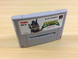 ua7249 Esparks Ijikuu Kara no Raihousha BOXED SNES Super Famicom Japan