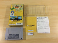 ua8882 Joe & Mac Tatakae Genshijin BOXED SNES Super Famicom Japan