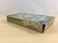 ua8882 Joe & Mac Tatakae Genshijin BOXED SNES Super Famicom Japan