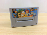 ua8882 Joe & Mac Tatakae Genshijin BOXED SNES Super Famicom Japan
