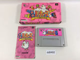 Bakutou Dodgers Bumpsjima wa Oosawagi BOXED SNES Super Famicom Japan - DD8492