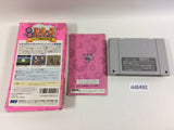 Bakutou Dodgers Bumpsjima wa Oosawagi BOXED SNES Super Famicom Japan - DD8492