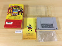 ua6740 UFO Kamen Yakisoban Kettler no Kuroi Inbou BOXED SNES Super Famicom Japan