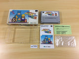 ua7302 Oraga Land Shusai Best Farmer Shuukaku Sai BOXED SNES Super Famicom Japan