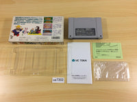 ua7302 Oraga Land Shusai Best Farmer Shuukaku Sai BOXED SNES Super Famicom Japan