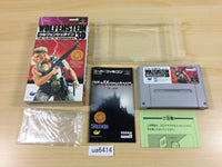 ua6414 Wolfenstein 3D The Claw of Eisenfaust BOXED SNES Super Famicom Japan