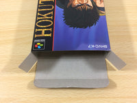 ua8440 Hokuto no Ken 7 Fist of the North Star BOXED SNES Super Famicom Japan